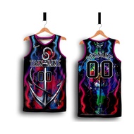 Basketball Jersey Sublimation LIGHTNING SEAMAN05 BASKETBALL JERSEY
