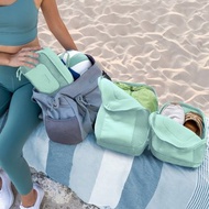 美國 TRAVELON | Pi透氣衣物收納袋3件(冰薄荷) | 防潑水 防塵袋