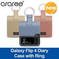 Araree Z Flip 4แหวนไดอารี่เคส Samsung Galaxy เกาหลีสมาร์ทโฟน