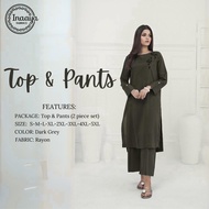 2 Pcs Top And Pant  By Inaaya Fabric