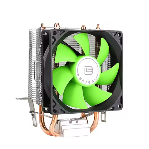 Bajeal A200 CPU Cooler Dual Heatpipes Ultra Quiet High Airflow Long Life Easy Install Compatible wit