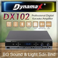 DYNAMAX DX102 Professional Digital Karaoke Amplifier [USB, Bluetooth, Phantom Power]