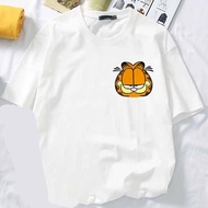 GARFIELD popcloset t shirt woman man tshirt women men baju tshirt perempuan lelaki cat kucing kartu