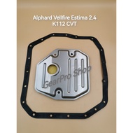 Toyota Alphard Vellfire Estima 2.4 k112 CVT Transmission Gearbox Filter Set