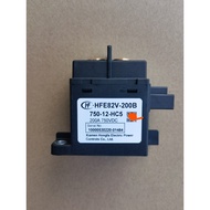 Hongfa High Voltage DC Contactor HFE82V-200B 750-12-HC5Relay750V200A