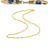 Water ripple necklace female 916gold necklace salehot