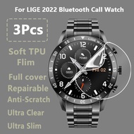 Ultra Clear Screen Protector For LIGE 2022 Bluetooth Call Watch Repairable Soft TPU Hydrogel Film -Not Tempered Glass