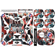 DJI PHANTOM 4 ADV / PRO Sticker Skin Design 0260