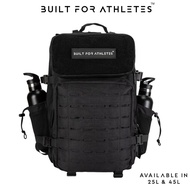SG SELLER — Built For Athletes HERO 3.0 Backpack (25L & 45L) Black Waterproof Backpack