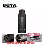 Adapter BOYA 35C-XLR Microphone 3.5mm Mini-Jack to XLR Converter