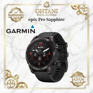 [GARMIN] epix Pro Sapphire Titanium Smartwatch with ECG App Support - 47mm & 51mm Variants Available