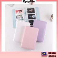 PU 1 / 3 Slot Colourful Macaron Photocard Binder 2R Photo Album PU Case Binder Card Sleeve Idola pho