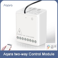 Aqara two-way Control Module Wireless Relay Switch Controller Smart Timer 2 Channels Work For xiaomi