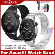 For Amazfit GTR 4 Strap smart watch band For Amazfit GTR 3 / GTR 3 Pro / GTR 47mm Strap Luxury Magne