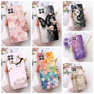 Clear Cover Oppo F17 Pro Case CPH2119 Cute Cat Fashion Butterfly Funny Painted Casing Oppo F17 Pro