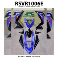 Rapido Cover Set Honda RS150R V1 V2 V3 Winner 150 (8) Blue Red White Yellow Accessories Motor RS150 Supra GTR Winner150