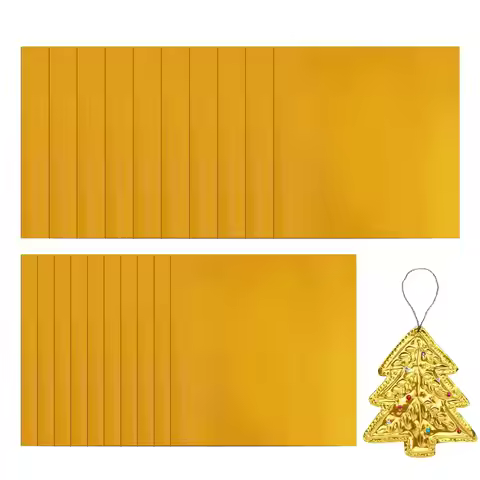 5.9x5.9 Inch Gold Embossed Paper 20Pcs Premium Foil Sheets For DIY Art And Decor Crafts