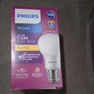 Philips 6W LED bulb Philips 6 watt LED bulb