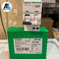 SHIPPINGbebas - SCHNEIDER RCBO IDPN VIGI 16A 30mA 1P+N C16 (A9D31616)