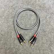 AV Cable/Lotus/RCA Jack AV Diamond Bai Nhat Gray Silver Plated Core RCA Cable AV Cable