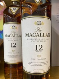 高價收購 macallan 12 double cask/ sherry cask