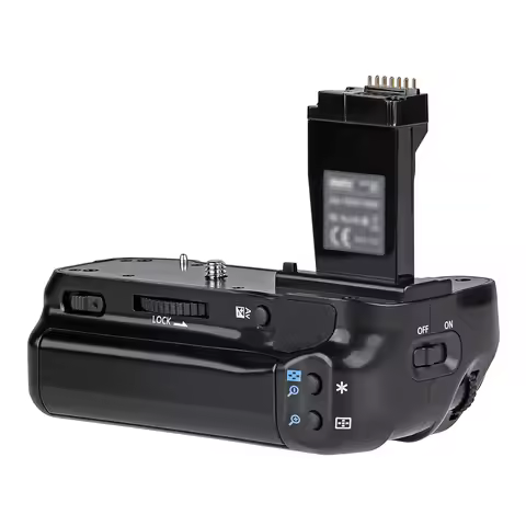 Mcoplus BG-760D Vertical Multi-funtion Battery Grip Power Pack for Canon EOS 760D 750D Rebel T6i T6s