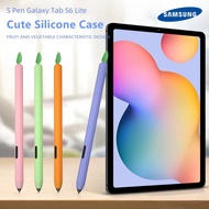 Tablet Pen Case For Samsung S6 Lite Pens Cute Silicone Nonslip F