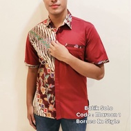 Kemeja Batik Batik Solo Lelaki