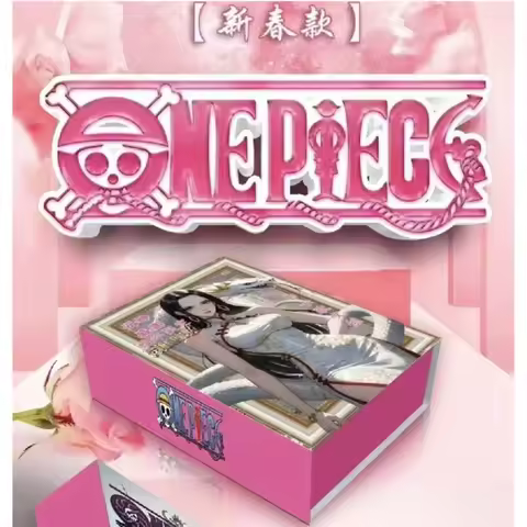 Limited Edition One Piece Goddess Feast Chinese New Year Collectible Cards–Double-Sided Drip Glue Ha