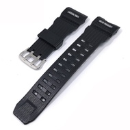 【Limited stock】 For G-Shock GWG-1000GB Watch Band Strap Watchband PU Silicone Rubber Replacement Bla