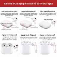 YOUSIDUN | Vỏ Silicone Bluetooth cho AirPods 4 AirPods Pro 2 AirPods 3 AirPods 2