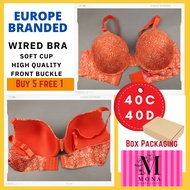 MONA Bra Wired Plus Size Full Cup Bra Besi Size 40C/40D Coli Wanita Saiz Besar Branded 大码钢圈内衣