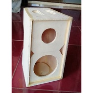 4 INCH LINE ARRAY SINGLE SPEAKER BOX PLUS TWEETER MADE OF 8-9MM THICKNESS PLYWOOD