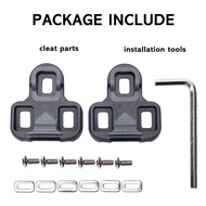 Santic Road Cleats Pedals SPD-SL Road Bike Pedals Compatible with Shimano Pedal Bike Accessories SM-SH11 Keo Grip Road Cleats SM-SH51 MTB Mountain Bike Cleats