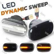 ZR For 2Pcs Led Dynamic Side Marker Turn Signal Light Fender Indicator Blinker Lamp For Toyota Celic