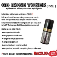 Gb rose toner by glowing beauty