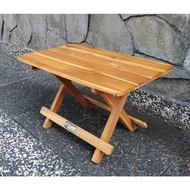 Folding Table/ Study Table/ Laptop Table Teak Wood Table and Size 50 cm