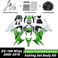 Motorcycle Fairings For Kawasaki ZX-10R Ninja 2008-2010 Shell Injection Mold Painted ABS Plastic Bod