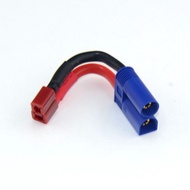 new EC5 Male Style to T-Plug (Deans Style) Female Connector Adapter Durable 2AWG Wire for LiPo Batte