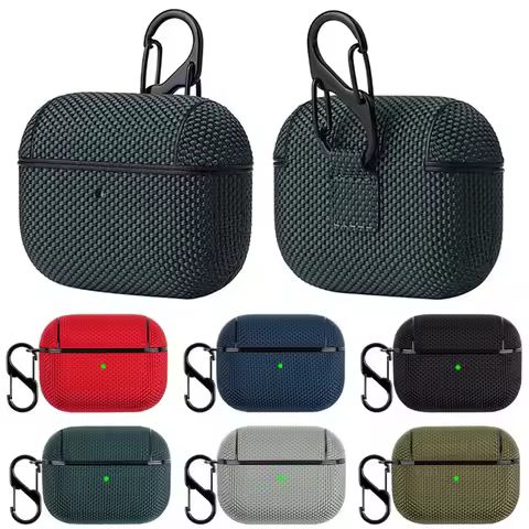 Nylon Case For Apple Airpods Pro 1st 2nd Shockproof Nylon Cover For AirPods 3 2 1 Earphones Case Acc