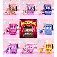 MESIN Slot machine key chain casino machine toy jackpot machine game console