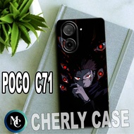 Rubber case for poco C71/CC8/ ANIME Motif/case poco C71/Casing poco C71/silicon/softcase CASETAPORA