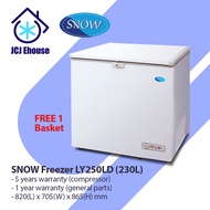 SNOW FREEZER / SNOW LIFTING LID CHEST FREEZER LY250LD - 230L