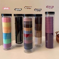 Large Donut Hair Ties, 20 Pieces, Free Hair Tube POLOS Children's Elastic Hair Ties, Korean Style GK