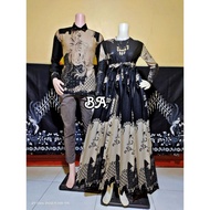 KATUN Couple Batik Clothes, Couple's Gamis, Prima Cotton, Kapelan Batik Gamis, Husband and Wife