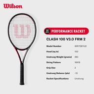 Wilson CLASH 100 V3.0 ไม้เทนนิส Unstrung WR172811U2 Official Store