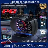 P6 F8 F9 PLUS Car OBD GPS OBD2 Meter Digital Scanner Alarm Speed Gauge display Hud myvi axia bezza P