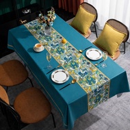 Thick PVC Tablecloth, Minimalist, Aesthetic, Waterproof Premium Tablecloth, Full Size / D61-1047D, D