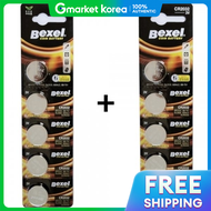 Pin lithium Bexel CR2032 (vỉ 5 viên) - 2 vỉ dùng cho đồng hồ đồ chơi