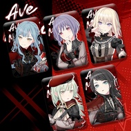 Ave Mujica Bang Dream Square Double Flash Badge Umiri Yahata Sakiko ToGawa Anime Merch